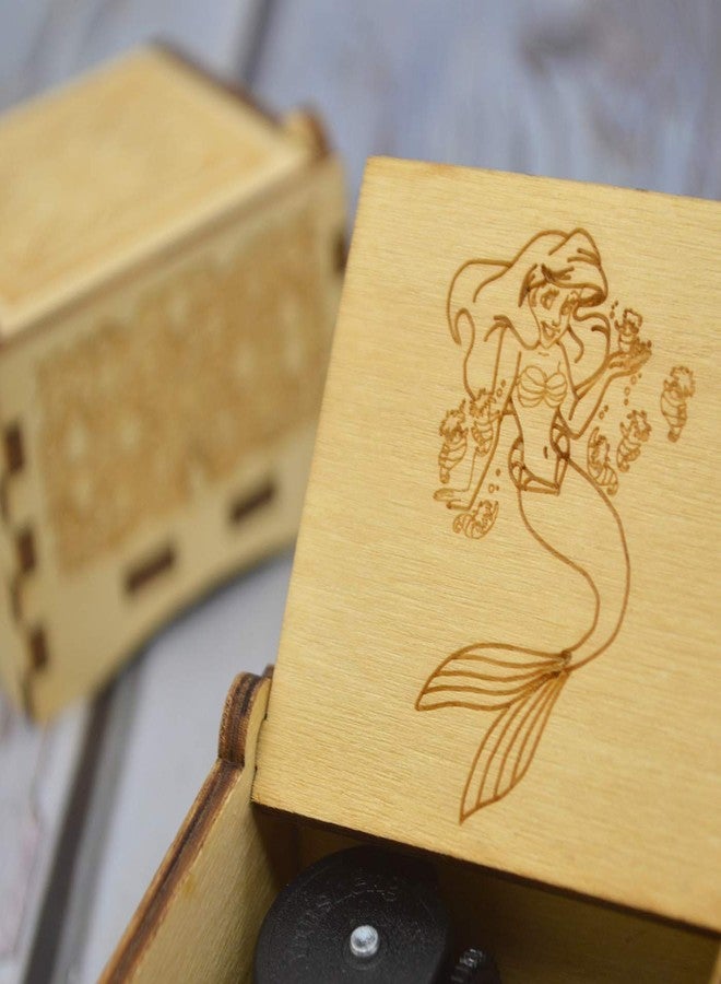 Sooharic Mermaid Music Box, Wind-up Mechanism, Cute Collection, Antique Carved Musicial Box Crafts (Wind-up) - Image 3